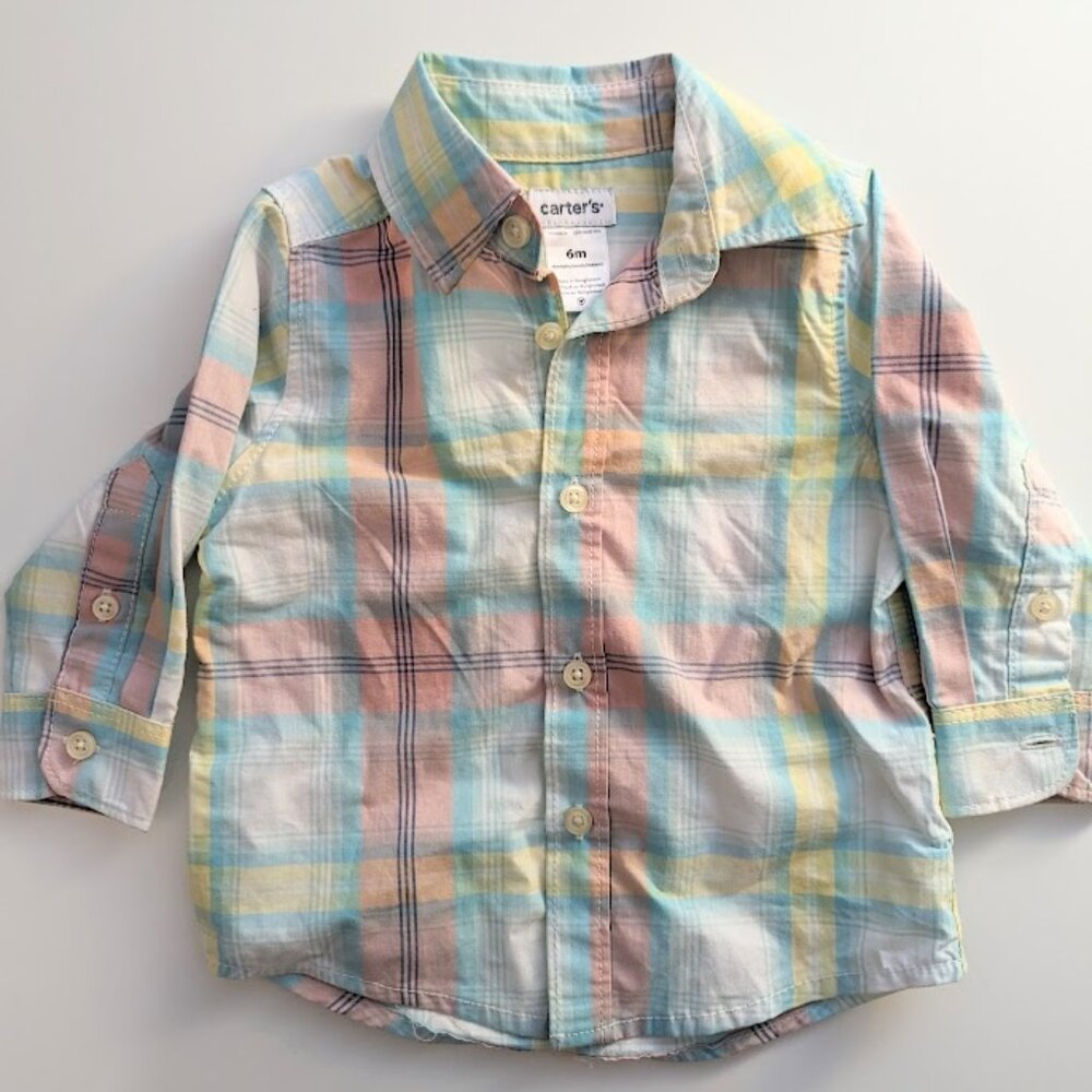 Carter's long sleeve button up shirt